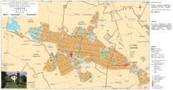 Mapa zagospodarowania turystycznego Nadleśnictwa Lubartów